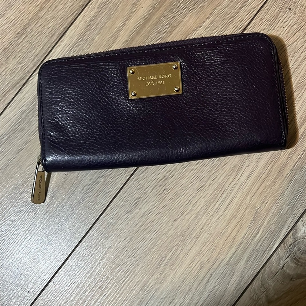Michael Kors leather wallet